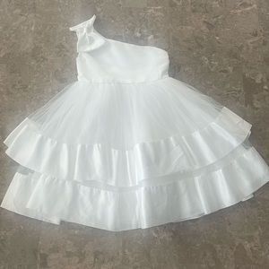 Bow  Flower Girl Dress
